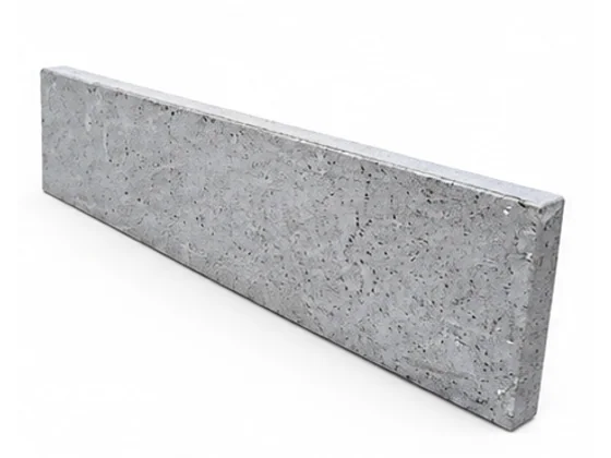 Capa de muro reta de concreto